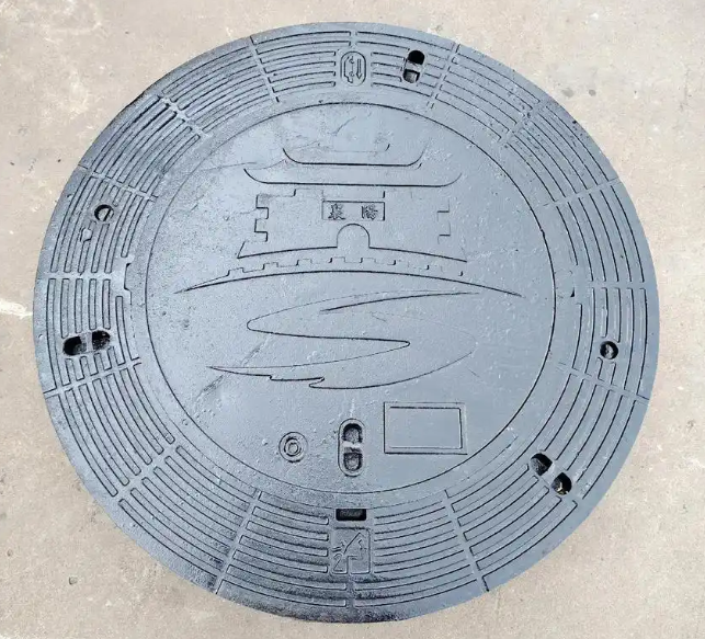 施甸球墨铸铁井盖定制款展示